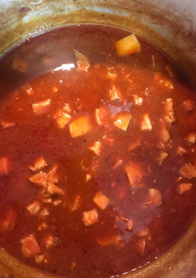 Una foto de Callos a la gallega con chorizo