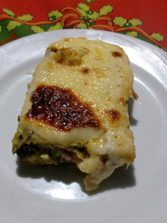 Una foto de Soufflé de zapallitos verdes