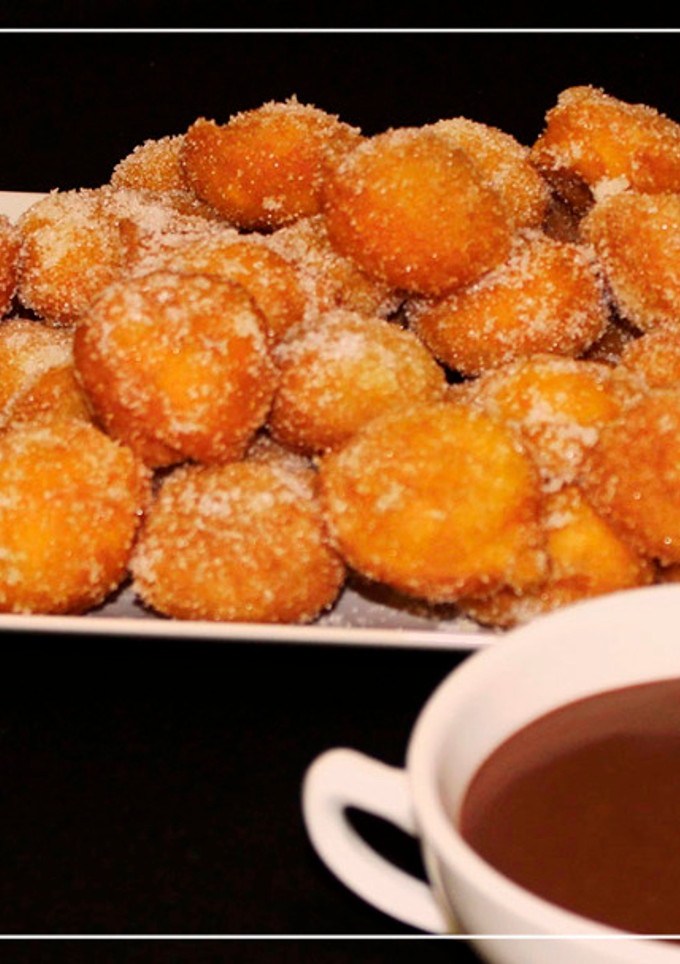 Una foto de Buñuelos de calabaza sin gluten | Típicos valencianos