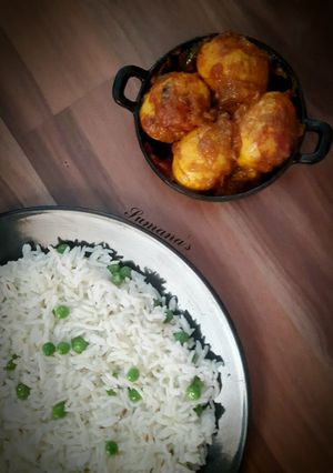 মটর জিরা রাইস (Matar jeera rice recipe in Bengali) রেসিপির প্রধান ছবি