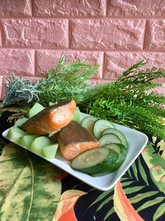 Foto resep Salmon Panggang Praktis