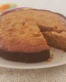 Queque de zanahoria sin gluten y sin azúcar