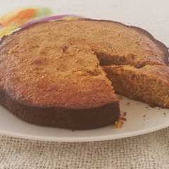 Una foto de Queque de zanahoria sin gluten y sin azúcar