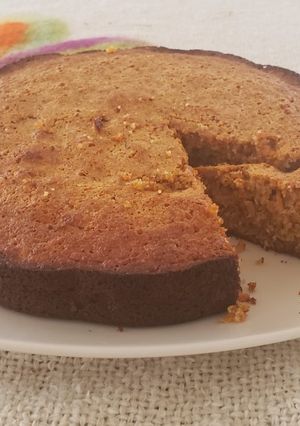 Una foto de Queque de zanahoria sin gluten y sin azúcar