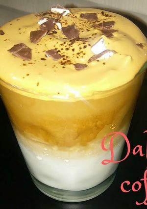 A picture of Trending dalgona coffee.