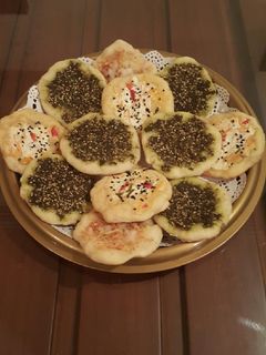 صورة لوصفة مناقيش