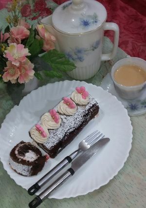 A picture of Chocolate Swiss Roll.