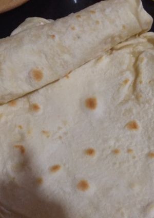 صورة لوصفة خبز الصاج (العيش السوري)