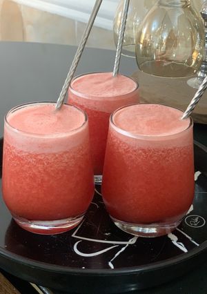 عکسی از دستور اسموتی شلیل وهندوانه