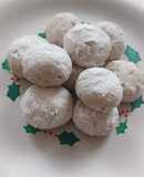 Galletas Bolas de nieve - Snowballs (receta #400)