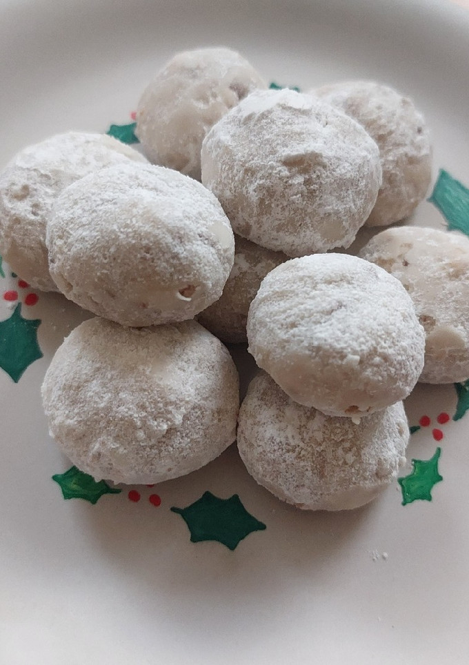Una foto de Galletas Bolas de nieve - Snowballs (receta #400)