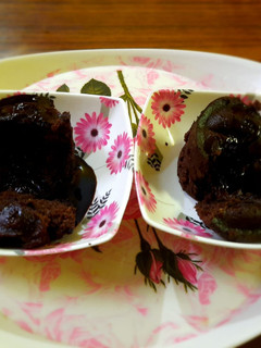 चोको लावा कप केक (choco lava cup cake recipe in hindi) रेसिपी मुख्य फोटो