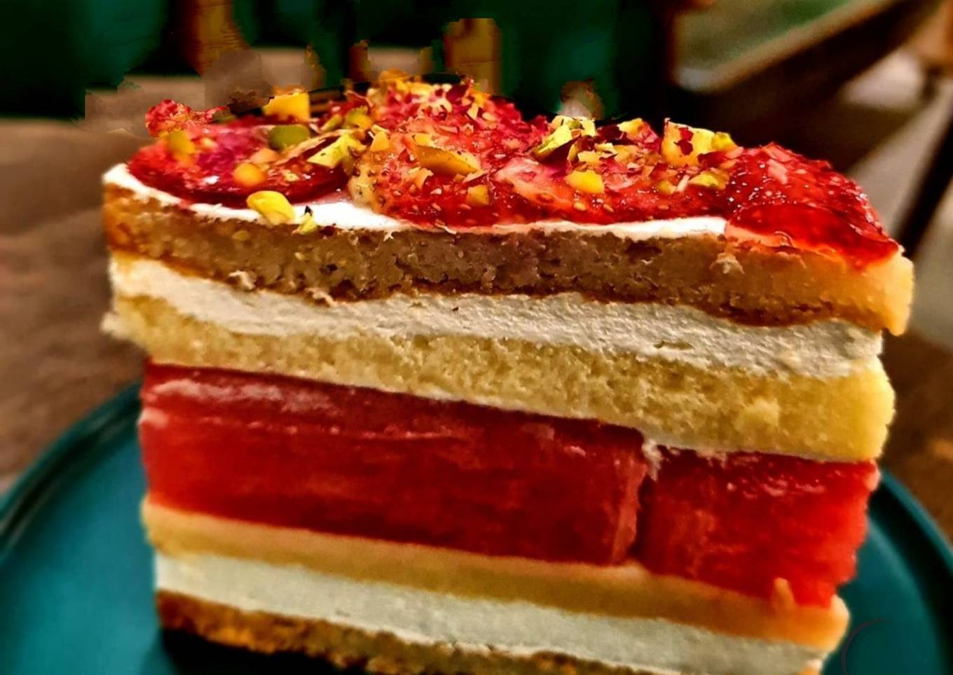 Red Velvet Chocolate Truffle Cake