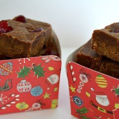 A picture of Christmas Fudge.