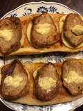 California Farm Five Minute Hot Pork Apple Sandwich