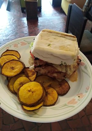 Una foto de Hamburguesa de pollo