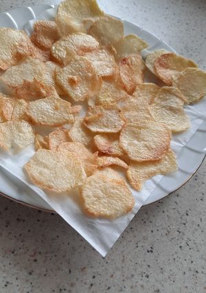 عکسی از دستور چیپس ساده😊