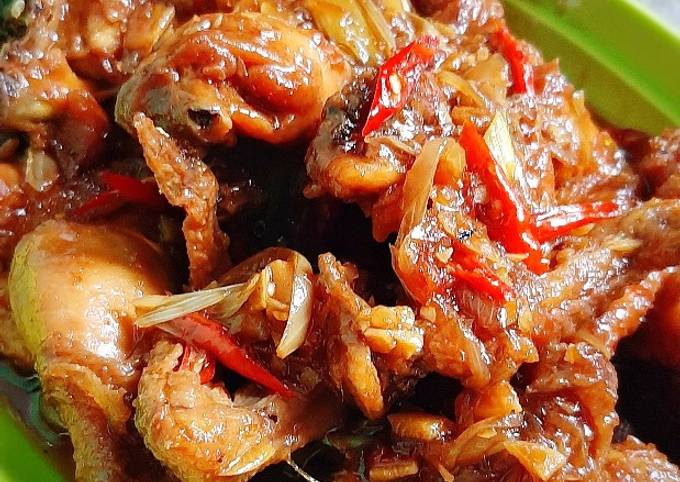 76. Ayam kecap pedas manis