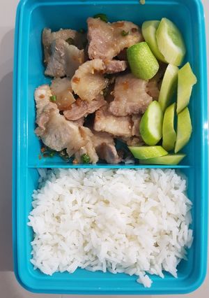 รูปของ หมูสามชั้นคั่วเกลือ