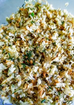 Karfiol rizs recept fotója