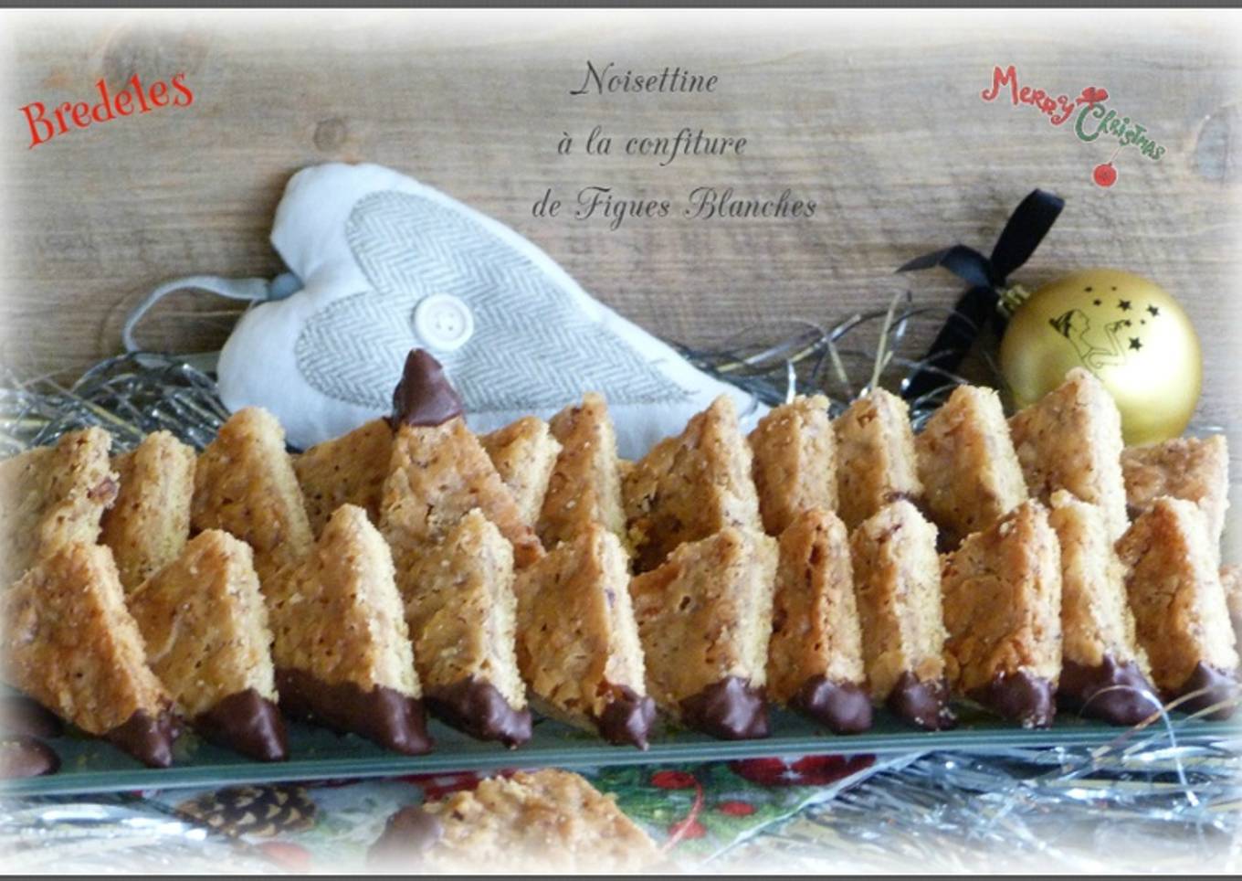 Noisettines à la Figues Blanches Bredeles