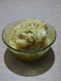Helado base de banana