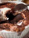 Bolo de Chocolate na caneca/ramekin