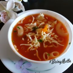 Italian Minestrone Soup A picture of Italian Minestrone Soup.