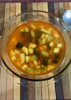Una foto de Sopita del campo