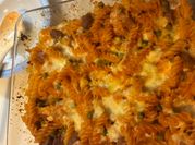 Una foto di pasta al forno