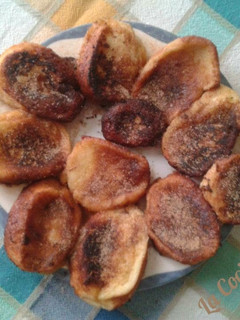 Una foto de Torrijas de canela y azúcar