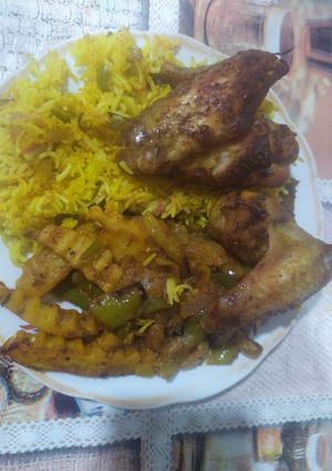 صورة لوصفة أجنحة دجاج بتتبيلة بزاف بنينة 🍗❤️