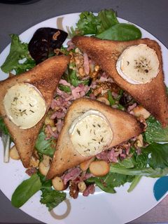 Une photo de Salade de chèvre