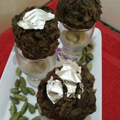 A picture of Bajra churma ladoo.