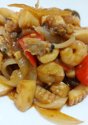 Foto resep Seafood saus pedas manis