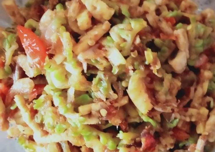 Resep Eseng pare ebi, Bisa Manjain Lidah