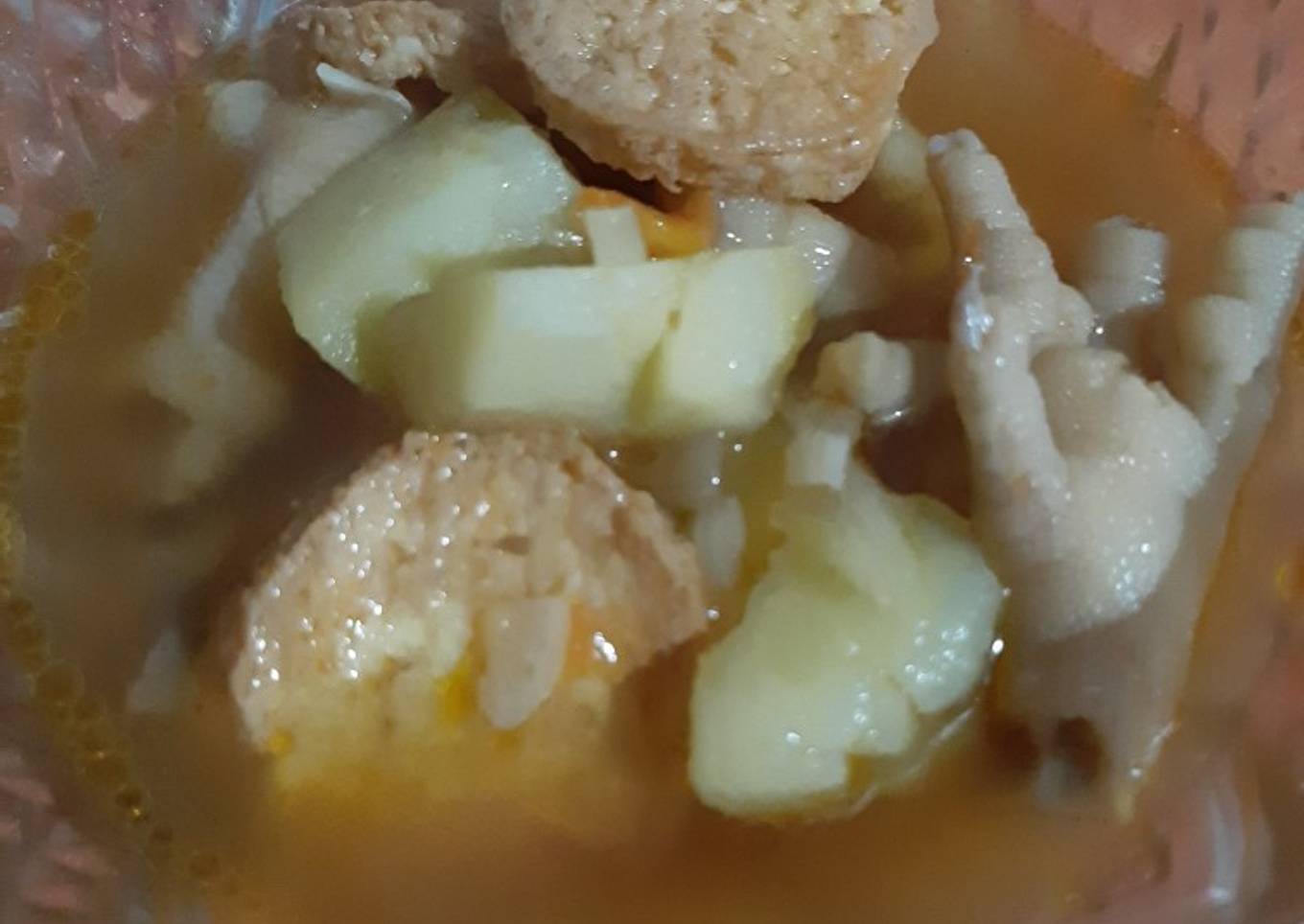 Ceker ayam kuah kecap