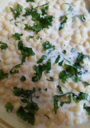 A picture of Boondi Raita.