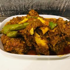 A picture of Mutton karahi.