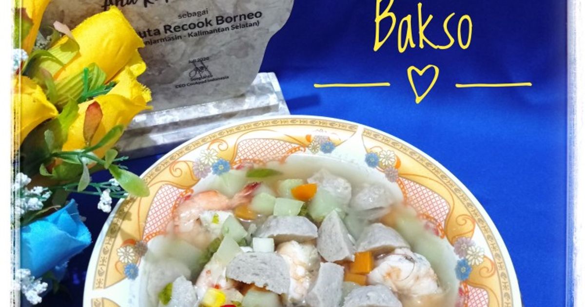 Sop Udang Bakso