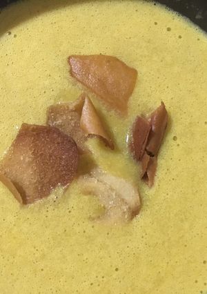 صورة لوصفة شوربة العدس بالطريقة التركية