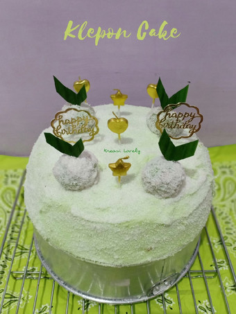 Bagaimana Menyiapkan Klepon Cake yang Enak