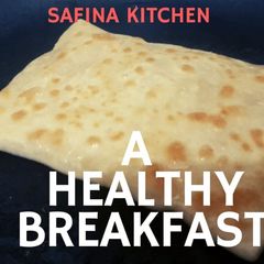A picture of Plain Cheese Paratha Recipe I Cheese Paratha Recipe I Cheese stuffed Paratha - Vegetarian Recipe.
