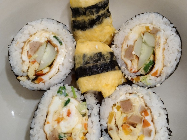 Resep Nasi Kepal Dan tamagoyaki sushi ala yackikuka Anti Gagal
