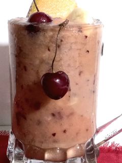 عکسی از دستور اسموتی طالبی موز و گیلاس