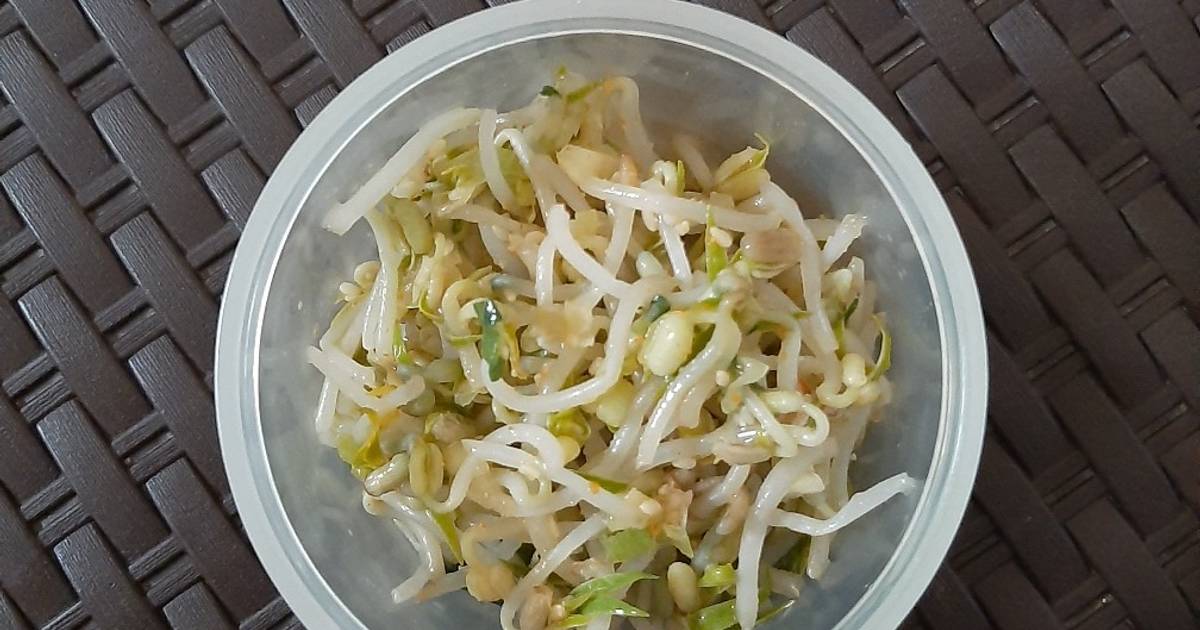 Resep Sukjunamul muchim (mung bean sprout side dish) oleh Emi Cookpad