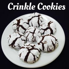 A picture of Crinkle cookies.