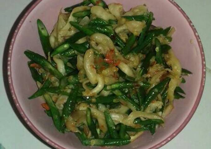 Resep Tumis Jamur Kacang Panjang Chas Lombok Oleh Naumi Cookpad