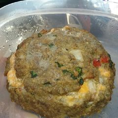 A picture of Keto Stufft Burger.