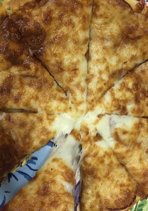 صورة لوصفة بيتزا بيبروني 🍕😋